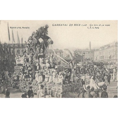 Carnaval de Nice - 1908 ça tire et ça vien